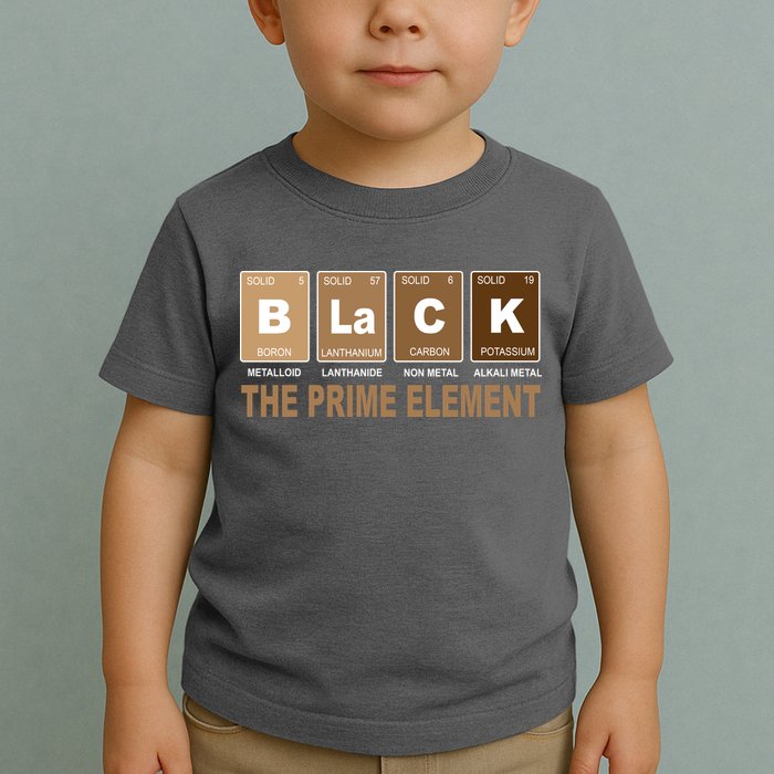 Black History Month Prime Element Toddler T-Shirt