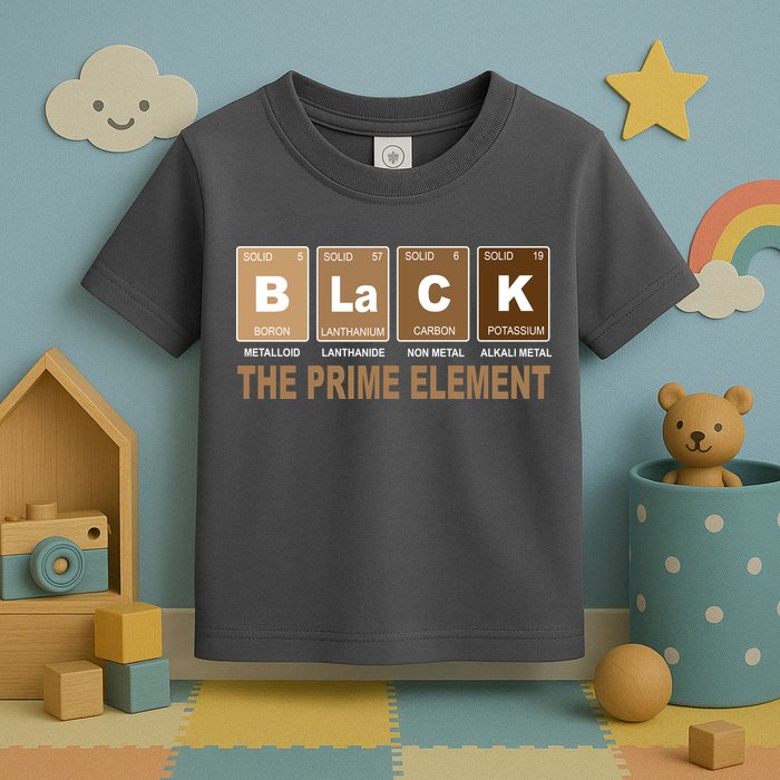 Black History Month Prime Element Toddler T-Shirt