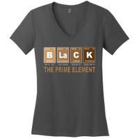 Black History Month Prime Element Women's V-Neck T-Shirt