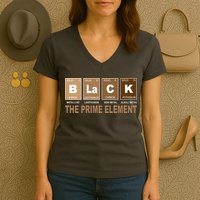 Black History Month Prime Element Women's V-Neck T-Shirt