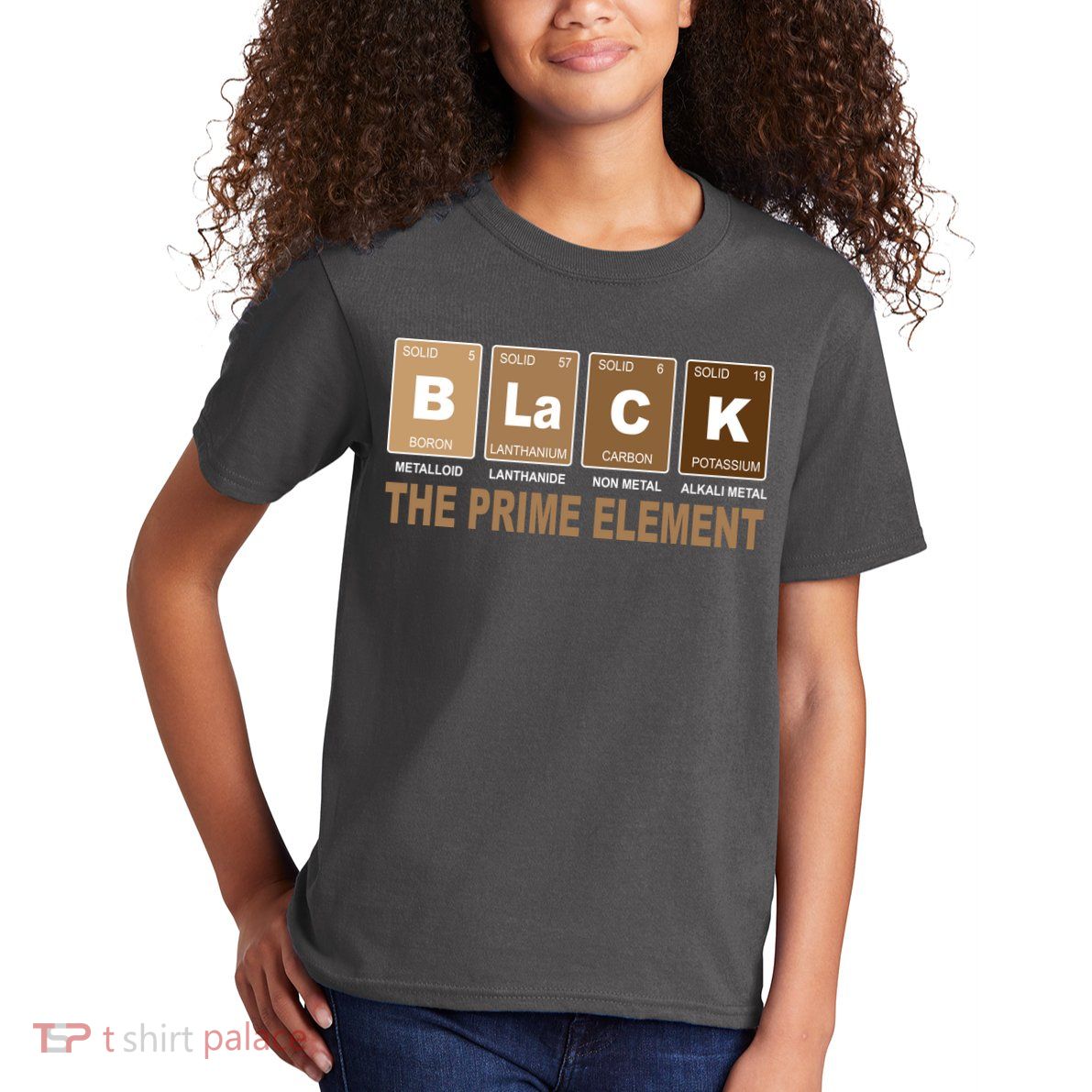 Black History Month Prime Element Kids T-Shirt