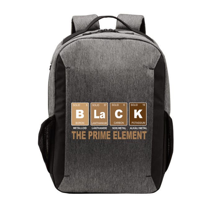 Black History Month Prime Element Vector Backpack
