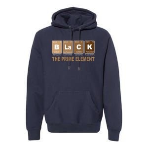 Black History Month Prime Element Premium Hoodie