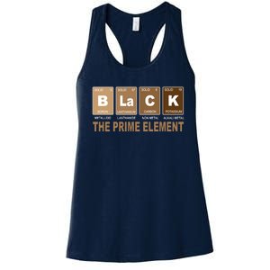 Black History Month Prime Element Women's Racerback Tank