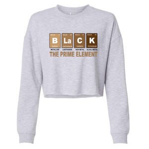 Black History Month Prime Element Cropped Pullover Crew