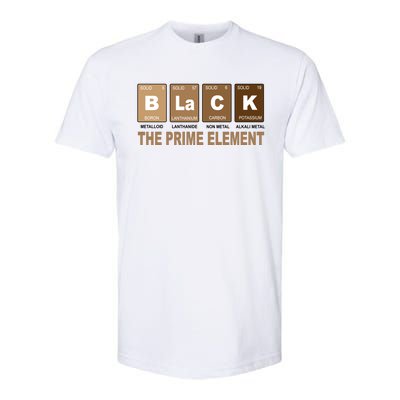 Black History Month Prime Element Softstyle® CVC T-Shirt