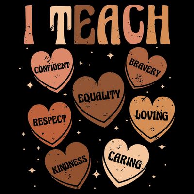 Black History Month I Teach Black History Teacher Retro T-Shirt