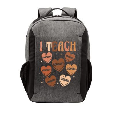 Black History Month I Teach Black History Teacher Retro Vector Backpack