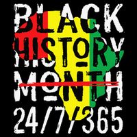 Black History Month 24/7/365 African Melanin Black Pride Tank Top