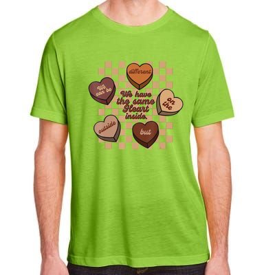 Black History Month The Same Heart Inside Melanin Afro Adult ChromaSoft Performance T-Shirt