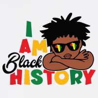 Black History Month Boy I Am African American Long Sleeve Shirt