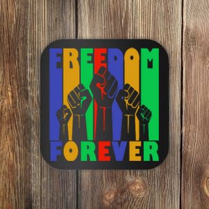 Black History Month Juneteenth African American Graphic Coaster