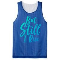 Black History Month But Still I Rise Great Gift Mesh Reversible Basketball Jersey Tank