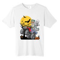 Boy Halloween Monster Truck Pumpkin Mummy Dinosaur T Rex Tall Fusion ChromaSoft Performance T-Shirt