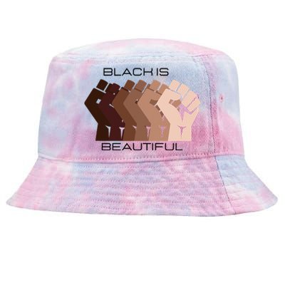 Black History Month Black Is Beautiful Tie-Dyed Bucket Hat