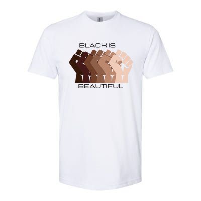 Black History Month Black Is Beautiful Softstyle® CVC T-Shirt