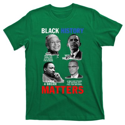 Black History Matter For Women Black History Month T-Shirt