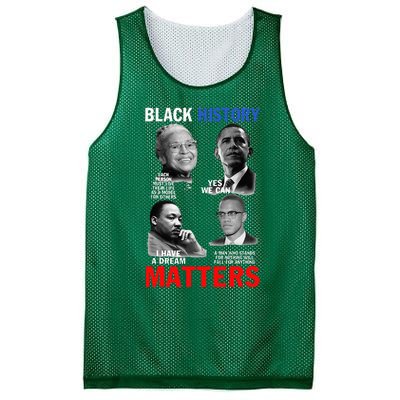 Black History Matter For Women Black History Month Mesh Reversible Basketball Jersey Tank