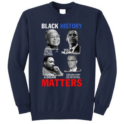 Black History Matter For Women Black History Month Tall Sweatshirt