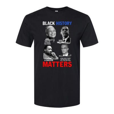 Black History Matter For Women Black History Month Softstyle® CVC T-Shirt