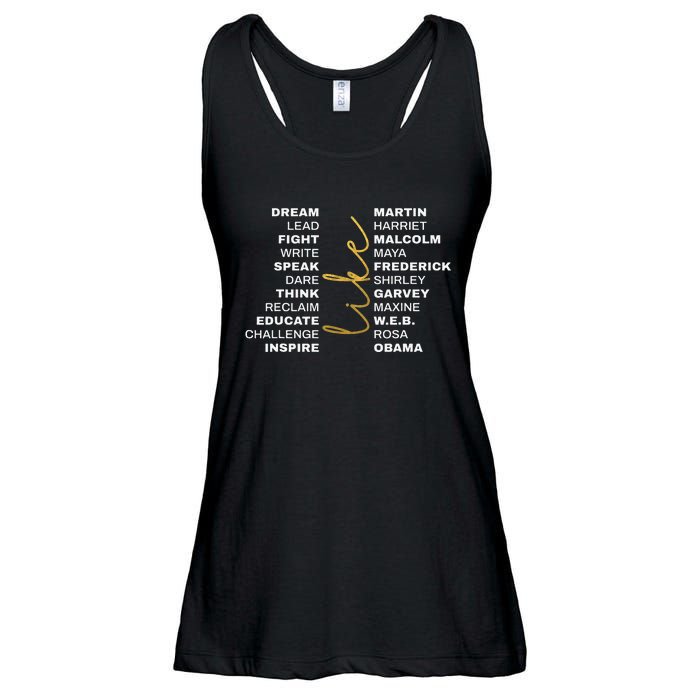 BLACK HISTORY Month Juneteenth African American Pride Ladies Essential Flowy Tank