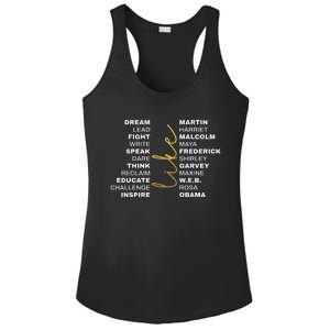 BLACK HISTORY Month Juneteenth African American Pride Ladies PosiCharge Competitor Racerback Tank