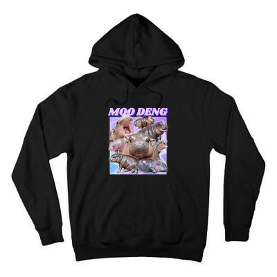 Baby Hippo Moo Deng Tall Hoodie