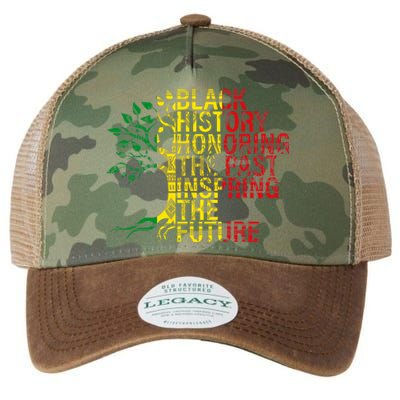 Black History Month Honoring Past Inspiring Future Legacy Tie Dye Trucker Hat