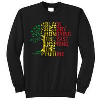 Black History Month Honoring Past Inspiring Future Sweatshirt