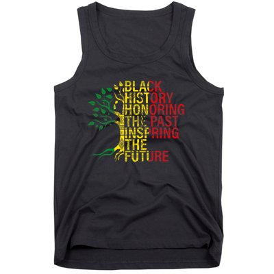 Black History Month Honoring Past Inspiring Future Tank Top