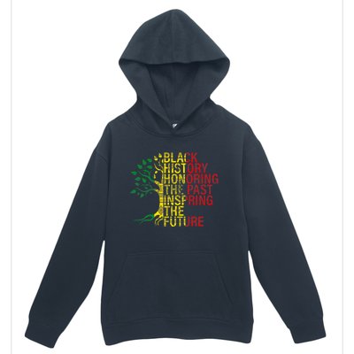 Black History Month Honoring Past Inspiring Future Urban Pullover Hoodie