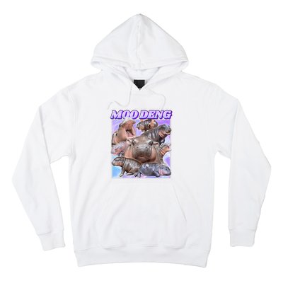 Baby Hippo Moo Deng Hoodie