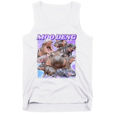 Baby Hippo Moo Deng Tank Top