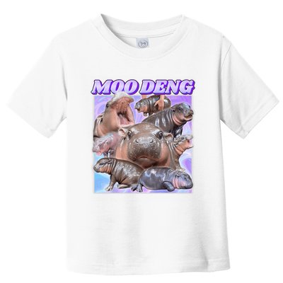 Baby Hippo Moo Deng Toddler T-Shirt