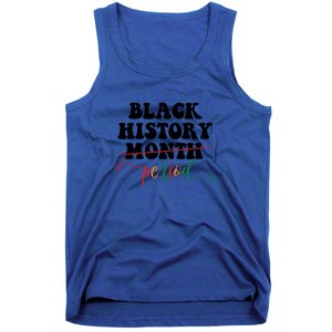 Black History Month Period Gift Tank Top