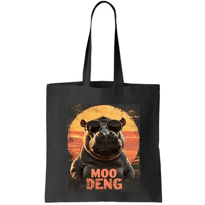 Baby Hippo Moo Deng Sunglasess Vintage Retro Bag