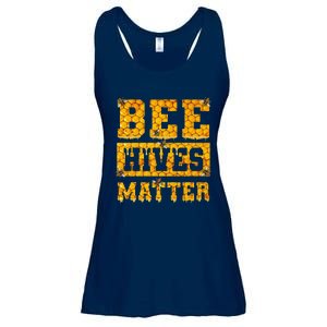 Bee Hives Matter Climate Change Earth Day Ladies Essential Flowy Tank