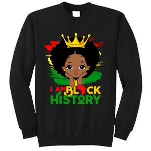 Black History Month Shirts Black Melanin Girl I Am Black History Sweatshirt