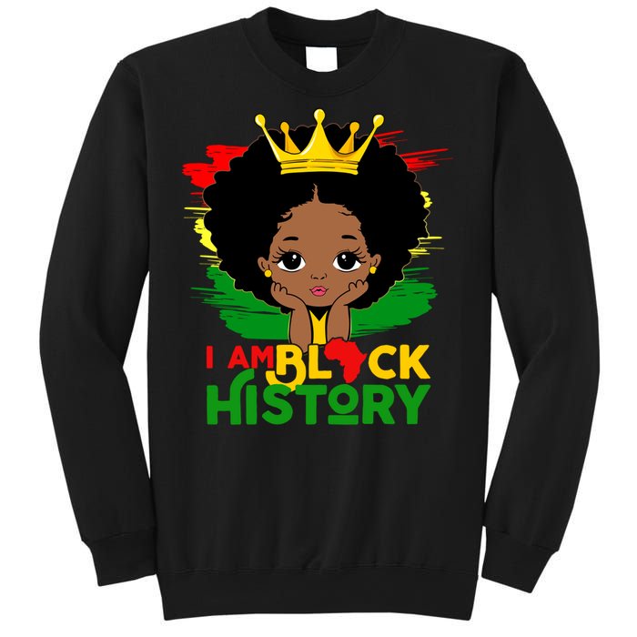 Black History Month Shirts Black Melanin Girl I Am Black History Sweatshirt