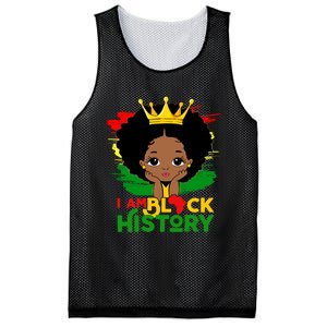 Black History Month Shirts Black Melanin Girl I Am Black History Mesh Reversible Basketball Jersey Tank