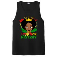 Black History Month Shirts Black Melanin Girl I Am Black History PosiCharge Competitor Tank