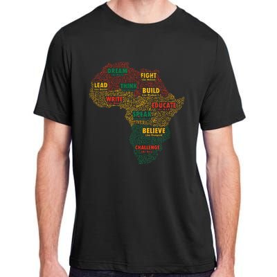 Black History Month African American Juneteenth Celebrations Adult ChromaSoft Performance T-Shirt