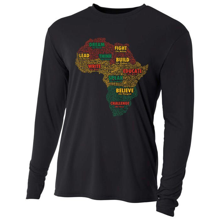 Black History Month African American Juneteenth Celebrations Cooling Performance Long Sleeve Crew