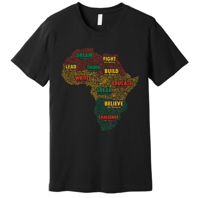 Black History Month African American Juneteenth Celebrations Premium T-Shirt