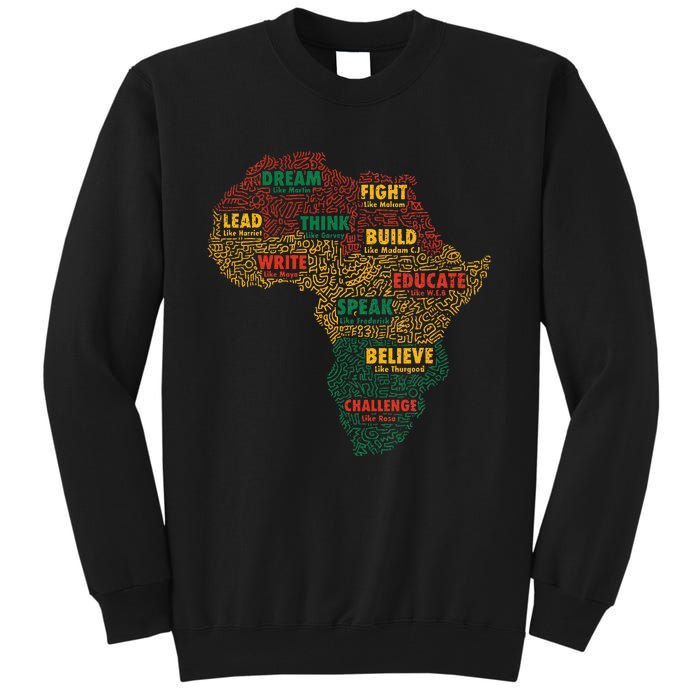 Black History Month African American Juneteenth Celebrations Tall Sweatshirt