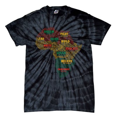 Black History Month African American Juneteenth Celebrations Tie-Dye T-Shirt