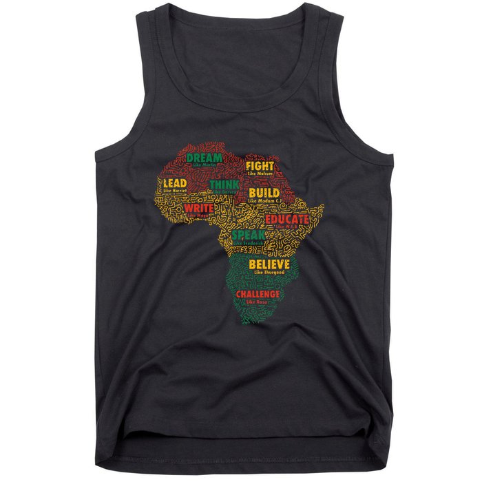 Black History Month African American Juneteenth Celebrations Tank Top