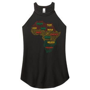 Black History Month African American Juneteenth Celebrations Women’s Perfect Tri Rocker Tank