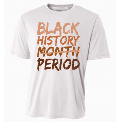 Black History Month Period African American Proud Cooling Performance Crew T-Shirt