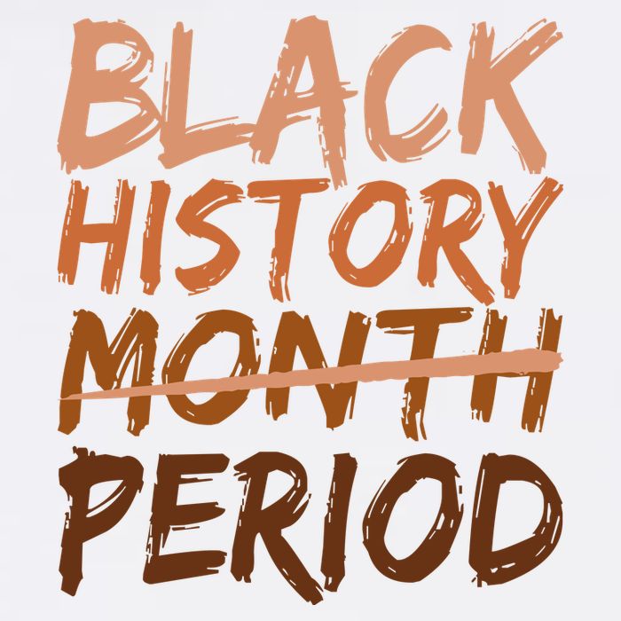 Black History Month Period African American Proud Sweatshirt